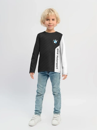 Детский лонгслив / BMW CARBON | БМВ КАРБОН