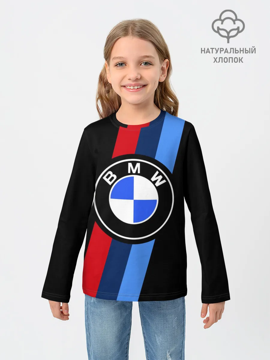 Детский лонгслив / BMW 2021 M SPORT / БМВ М СПОРТ