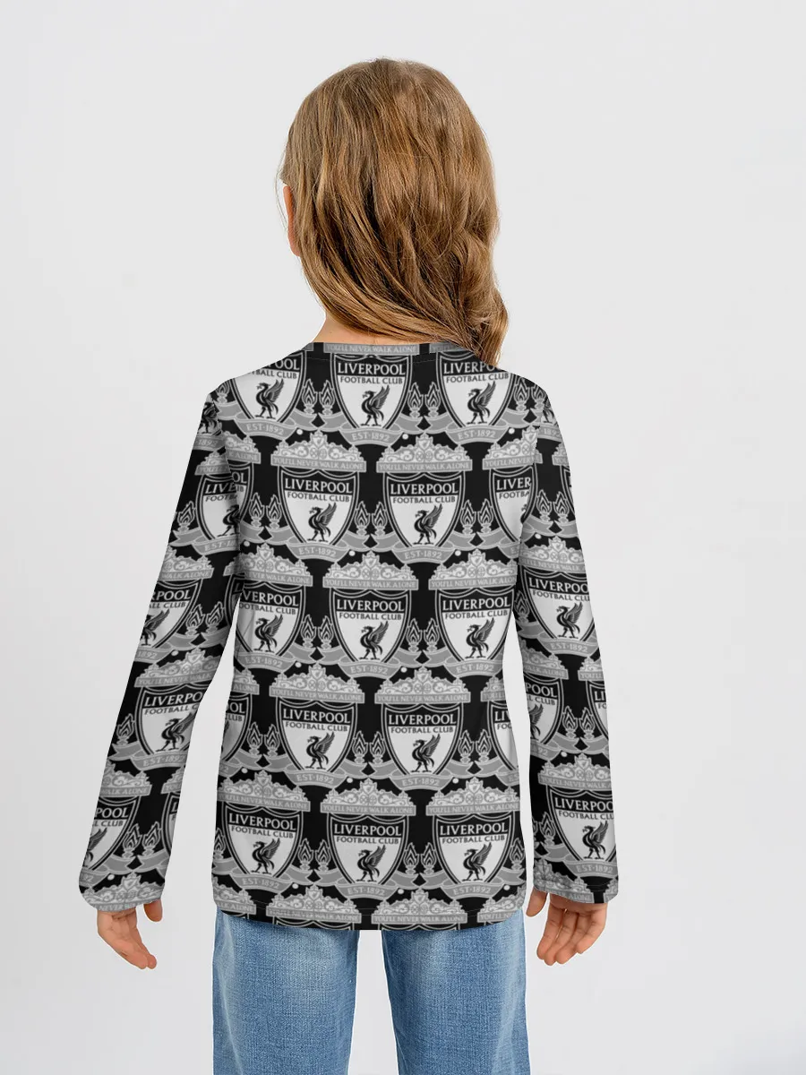 Детский лонгслив / Liverpool Black&White
