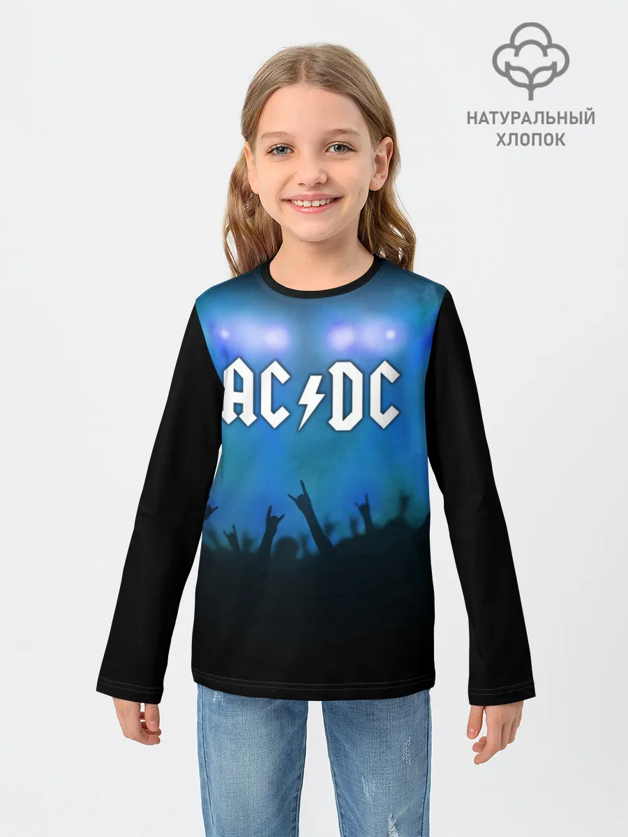 Детский лонгслив / AC/DC
