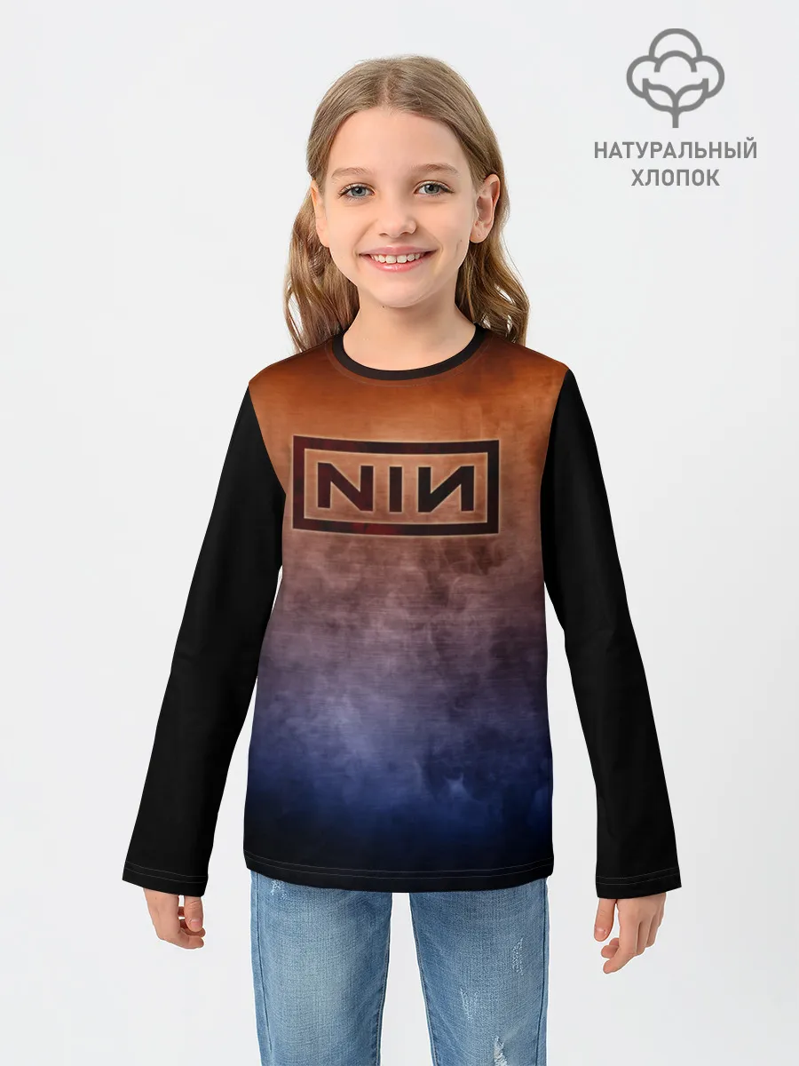 Детский лонгслив / Nine Inch Nails