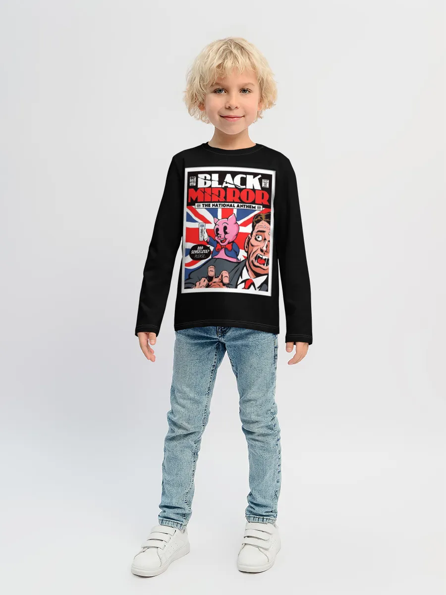 Детский лонгслив / Pig