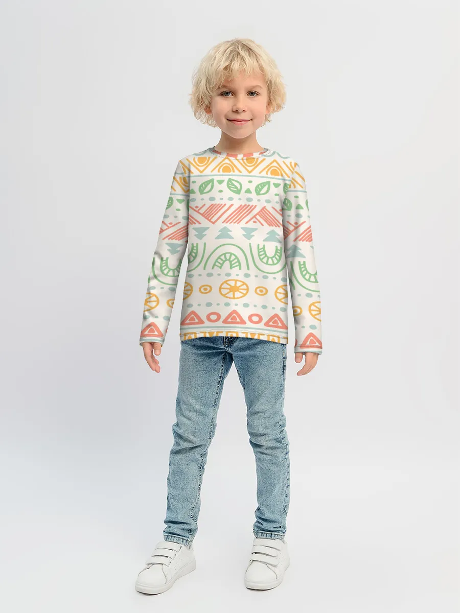 Детский лонгслив / Africa