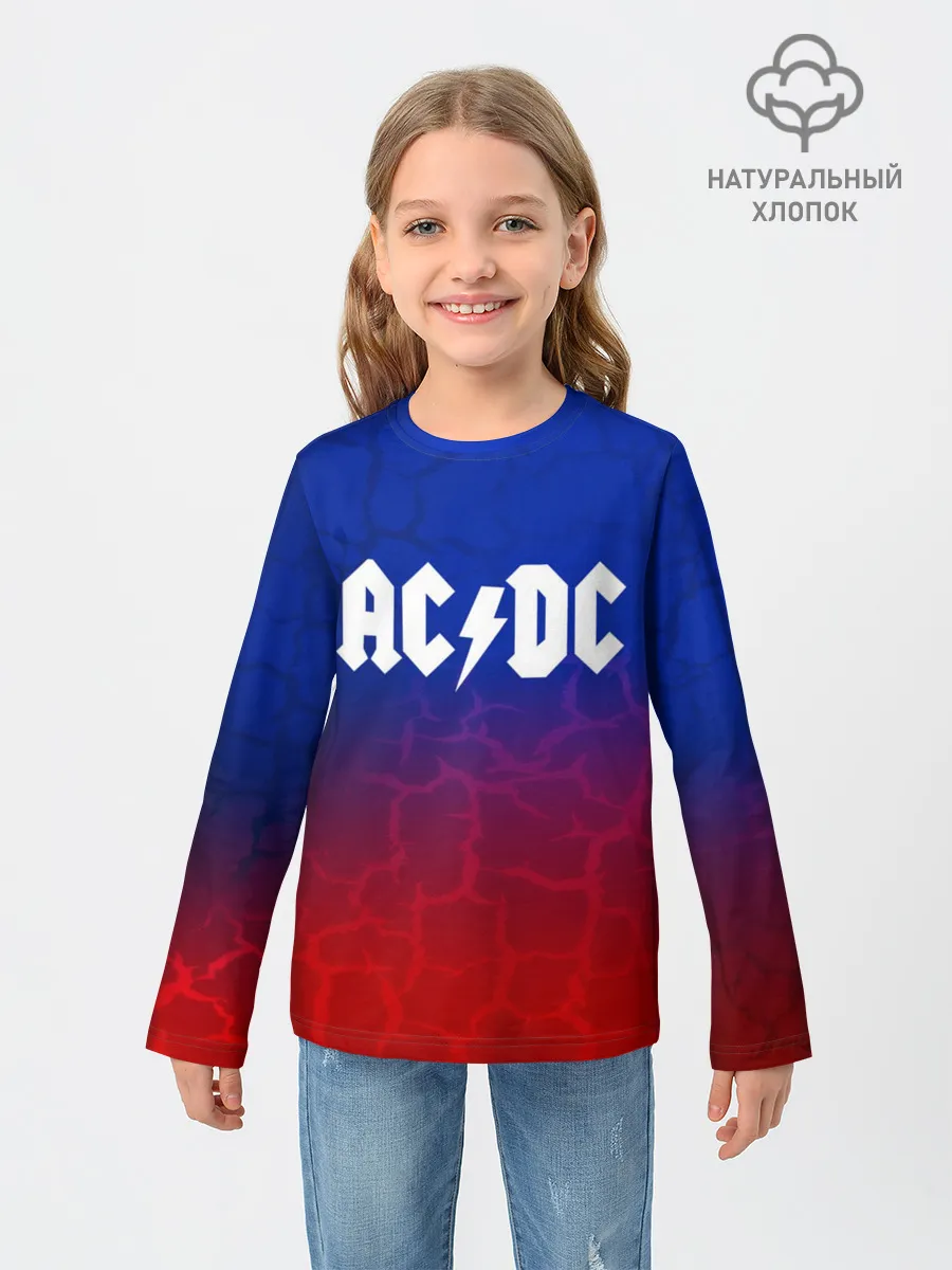 Детский лонгслив / AC/DC angel&devil