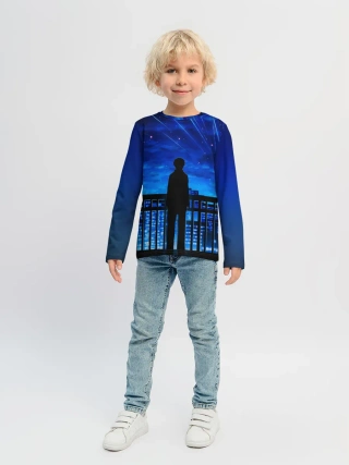 Детский лонгслив / Аниме ночь