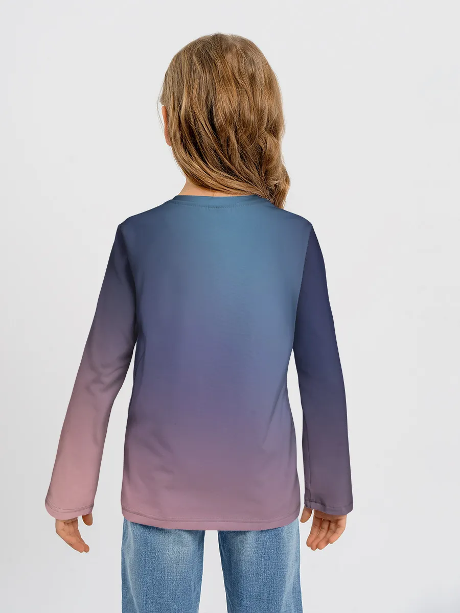 Детский лонгслив / ТВОЕ ИМЯ, Две кометы