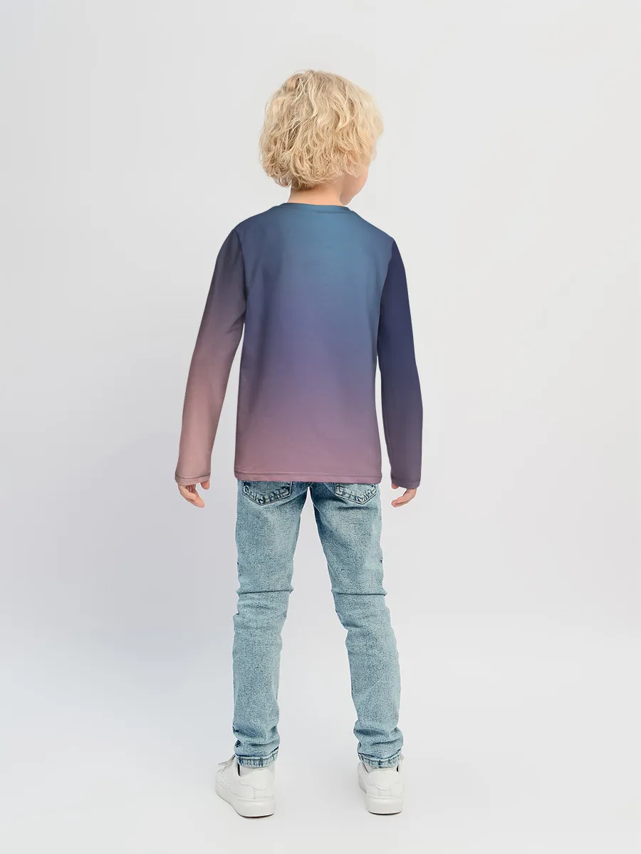 Детский лонгслив / ТВОЕ ИМЯ, Две кометы