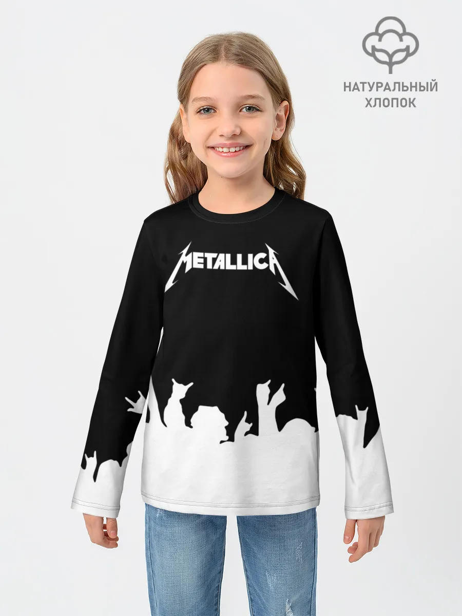 Детский лонгслив / Metallica