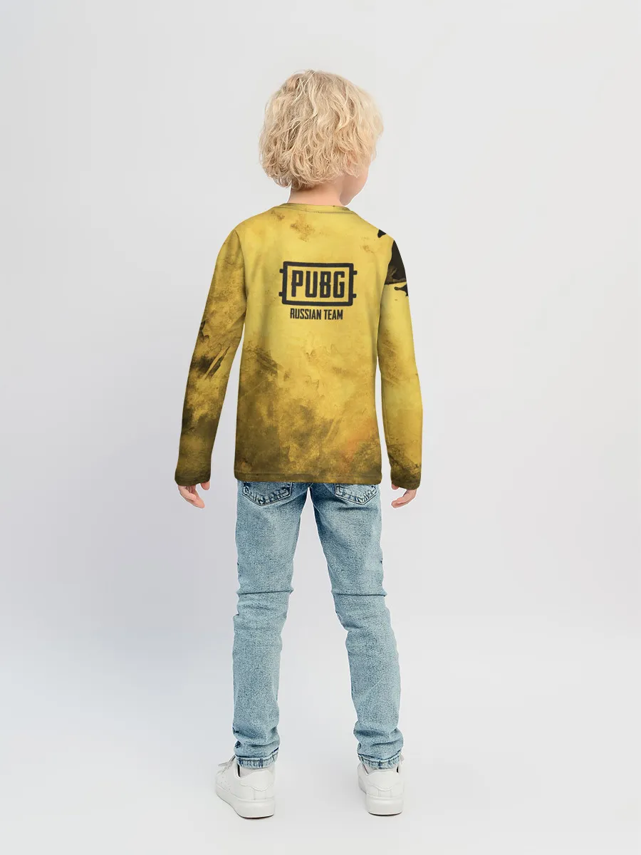 Детский лонгслив / PUBG: Победа вместо обеда