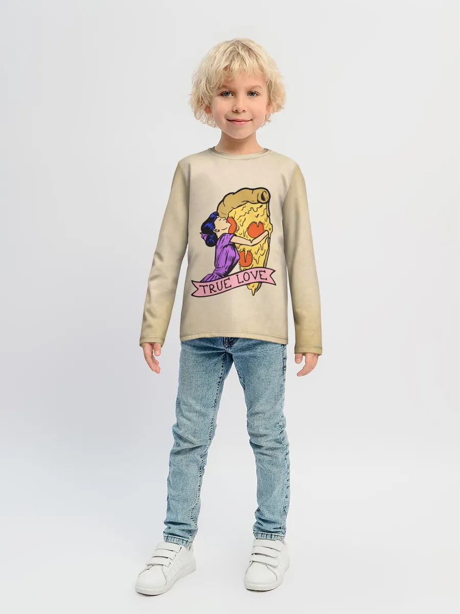 Детский лонгслив / Настоящая любовь