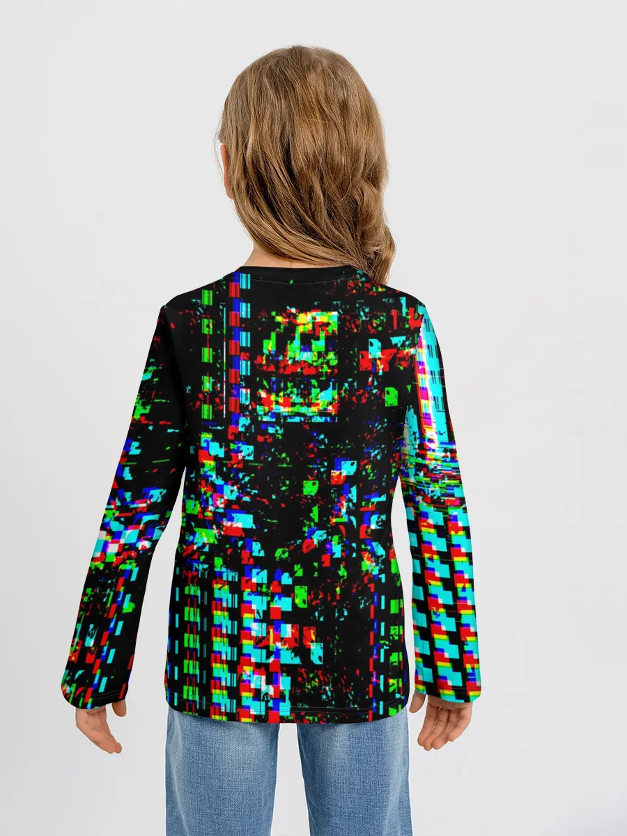 Детский лонгслив / Optical abstract