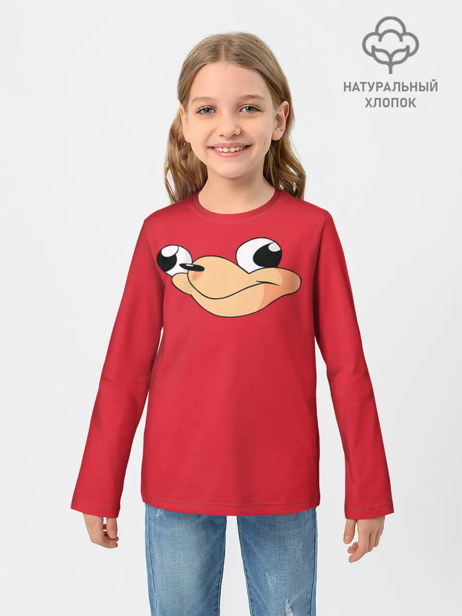 Детский лонгслив / Red