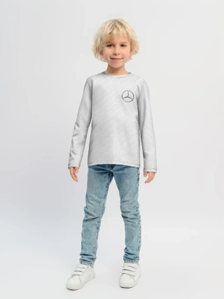 Детский лонгслив / MERCEDES BENZ CARBON