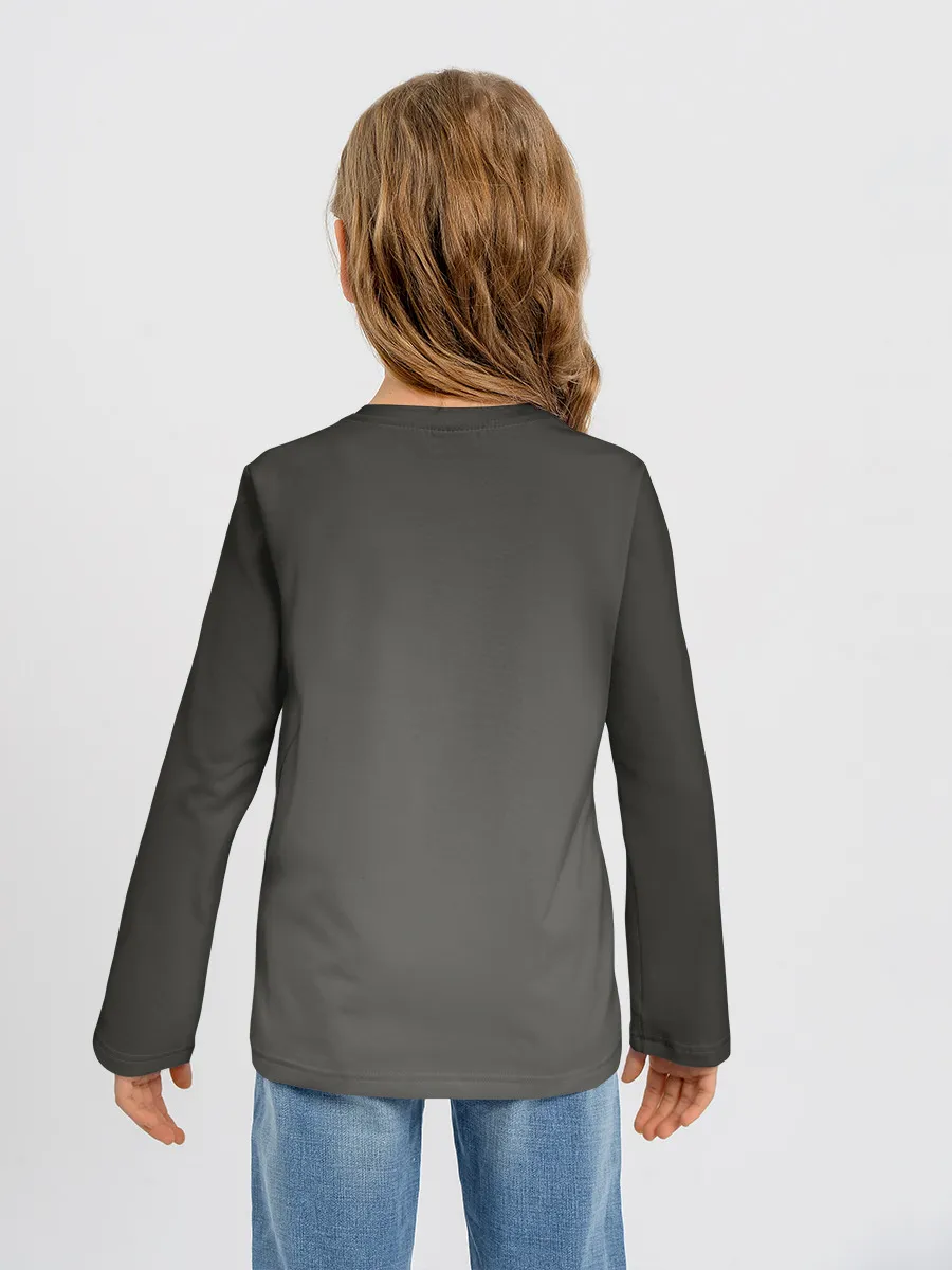 Детский лонгслив / Хаски