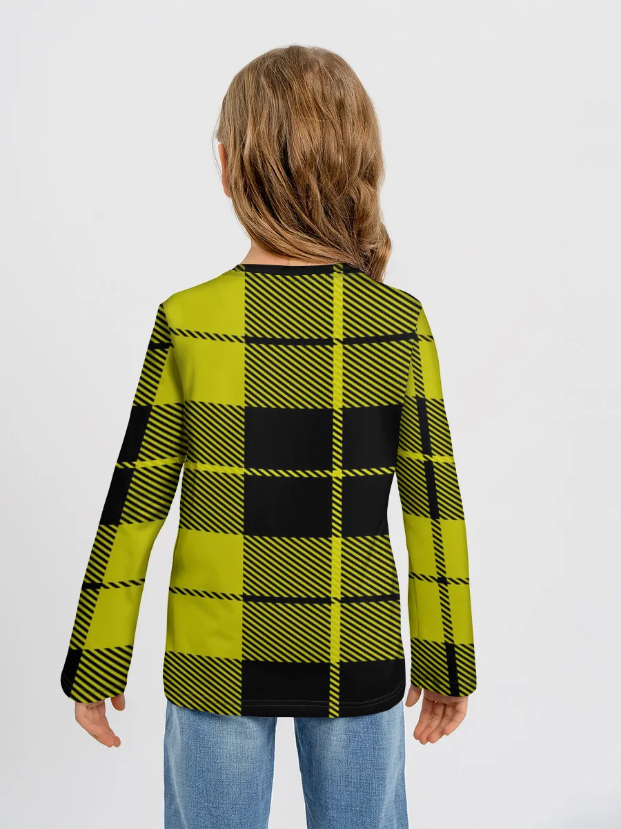 Детский лонгслив / Такса Хипстер