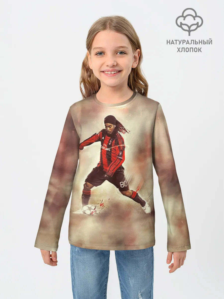 Детский лонгслив / Ronaldinho
