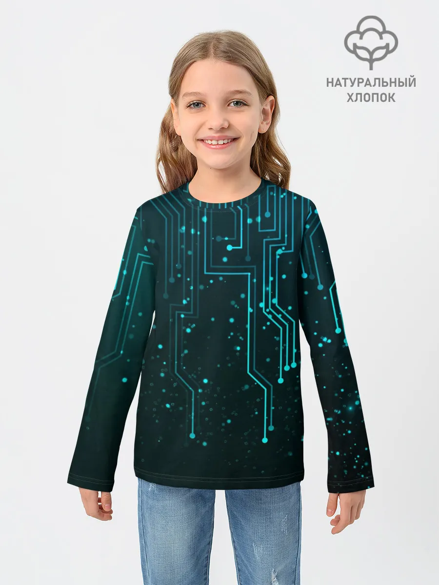 Детский лонгслив / В стиле Трон новое поколения