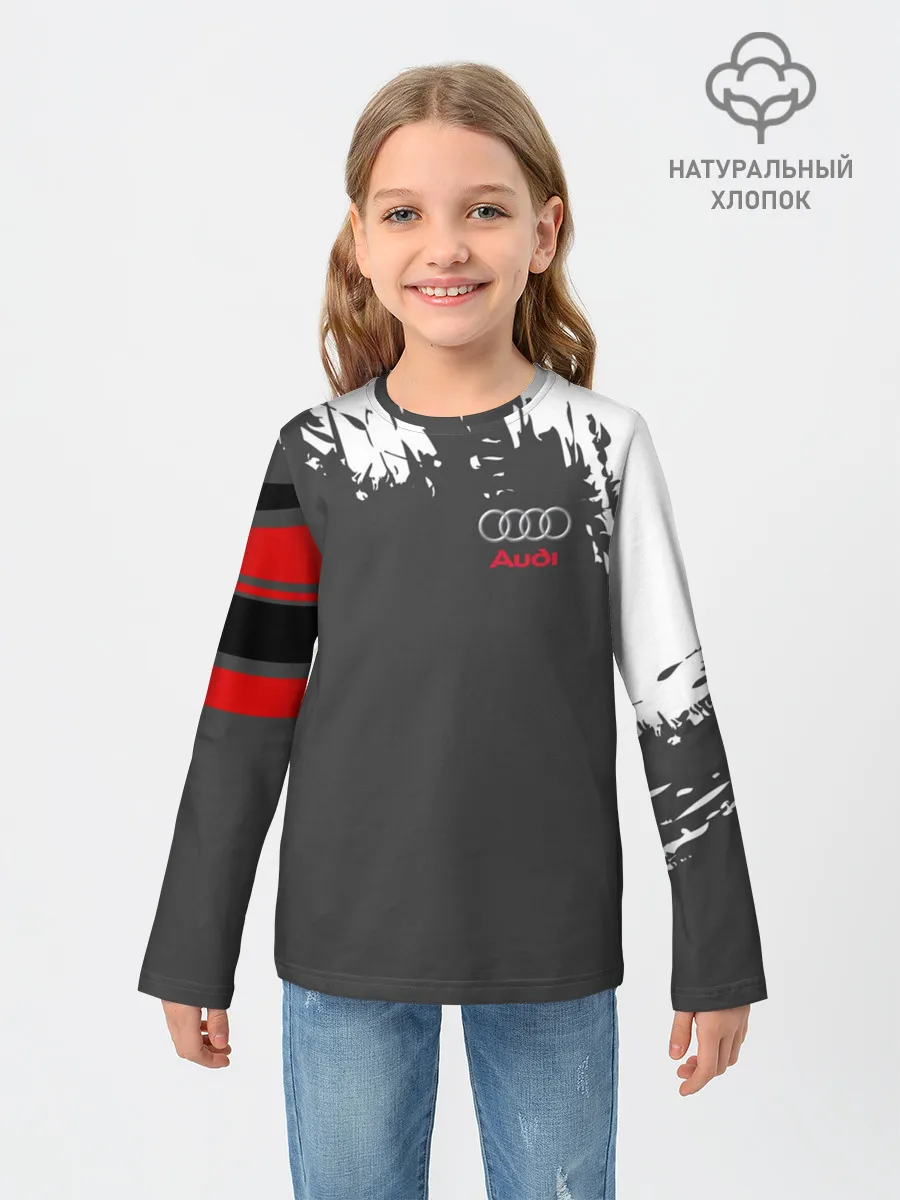 Детский лонгслив / AUDI | АУДИ