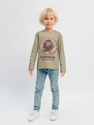 Детский лонгслив / Cuphead