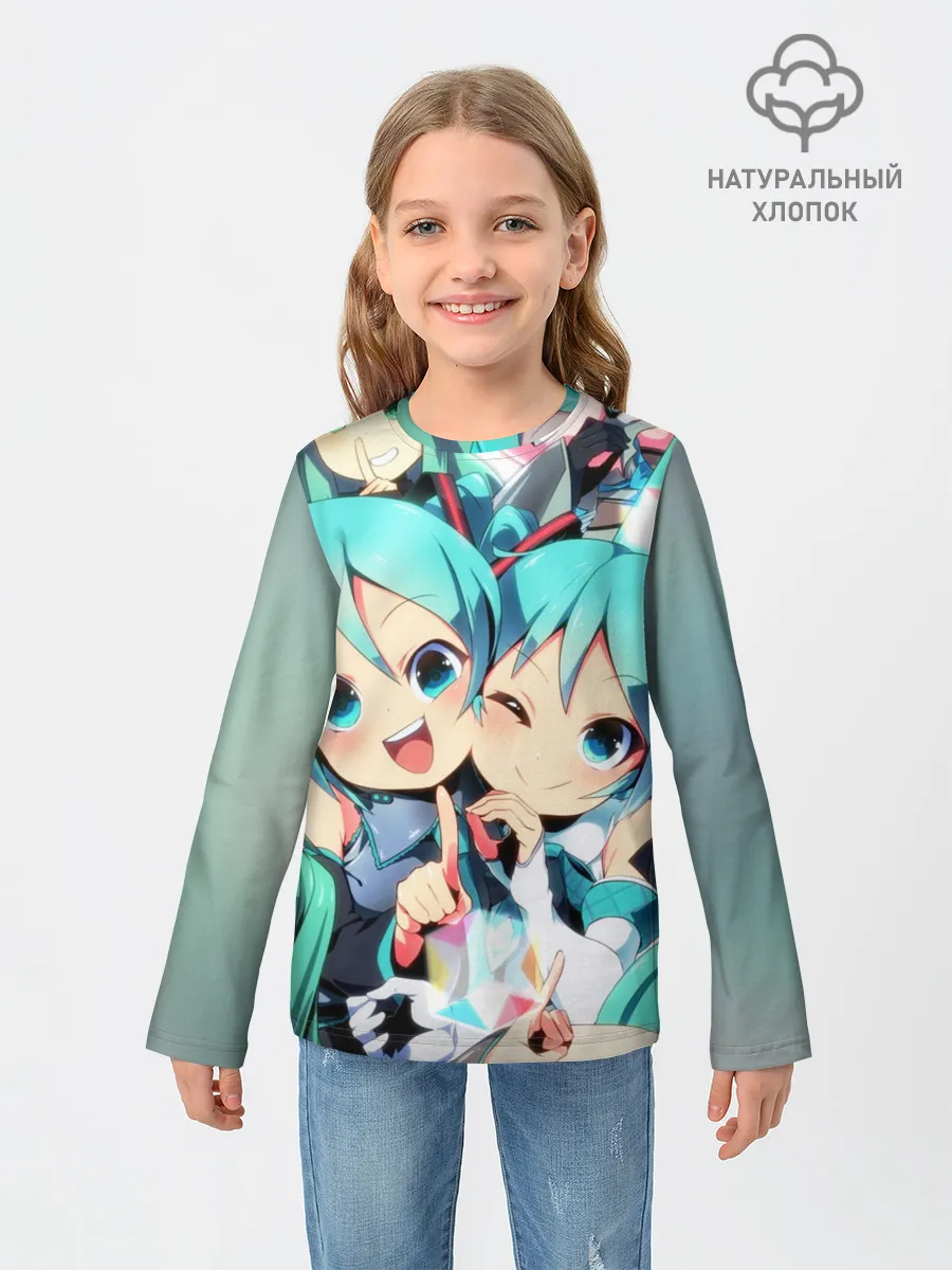 Детский лонгслив / Vocaloid