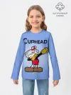 Детский лонгслив / Cuphead