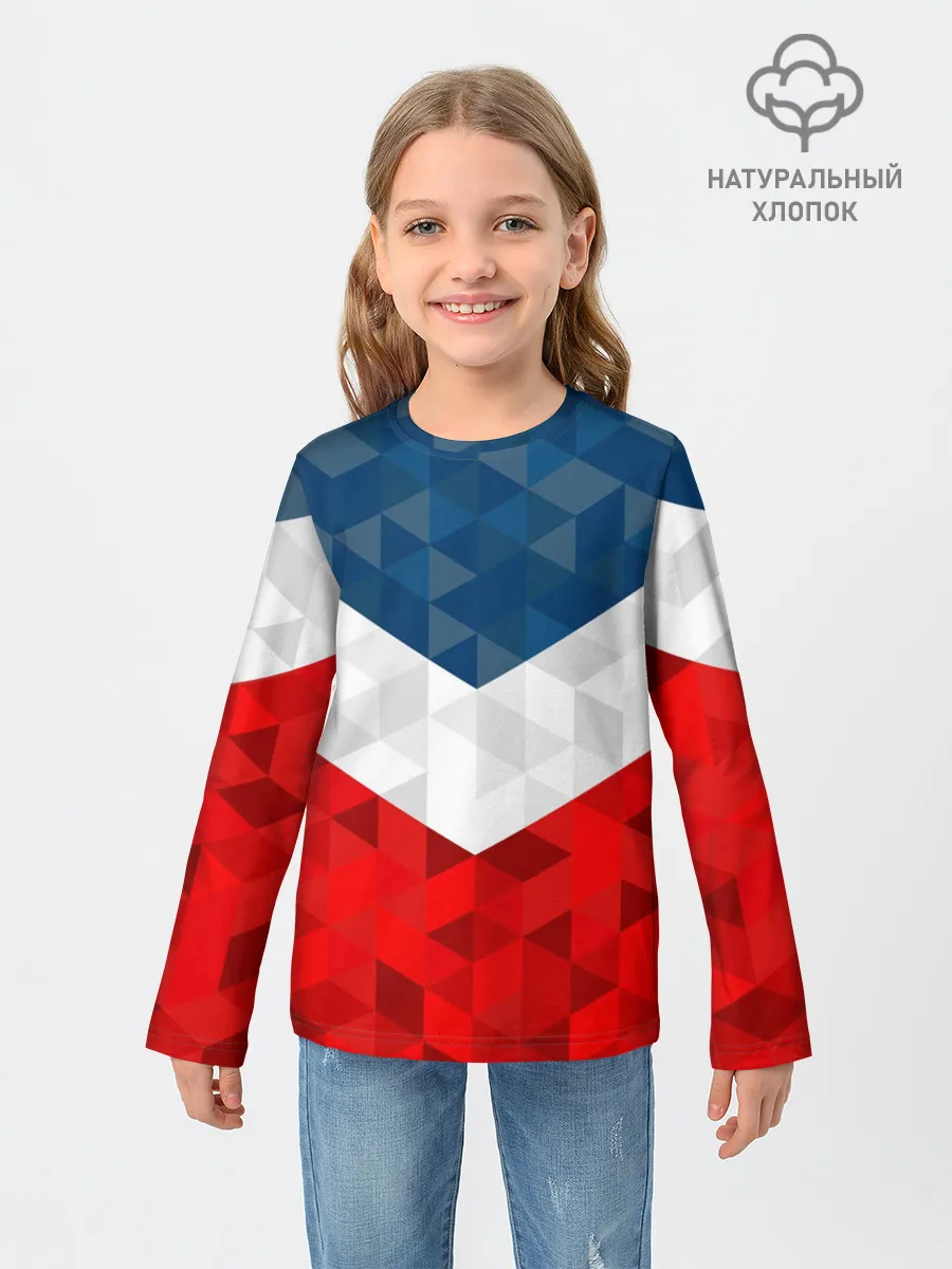 Детский лонгслив / Форма России