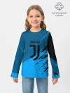 Детский лонгслив / FC Juventus abstract style