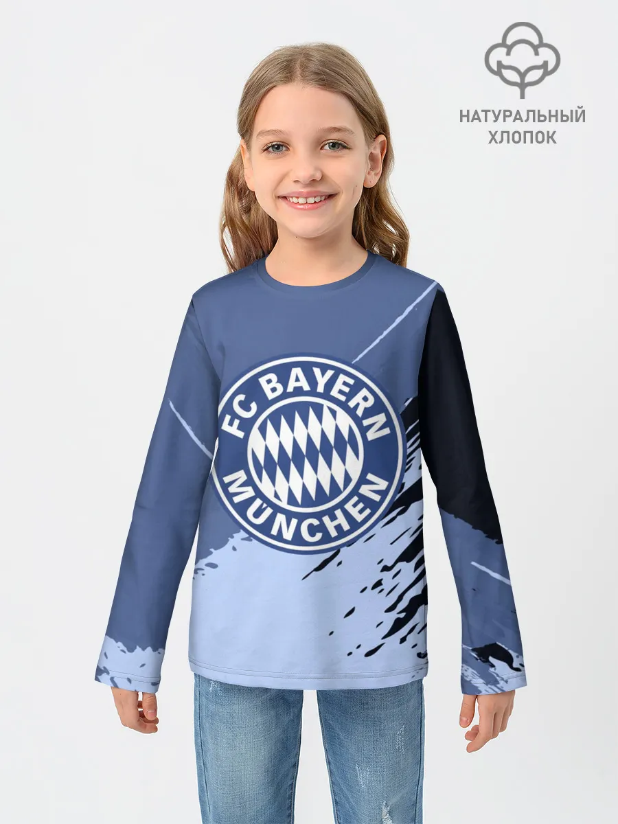 Детский лонгслив / FC Bayern Munchen style