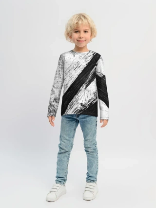 Детский лонгслив / просто краски