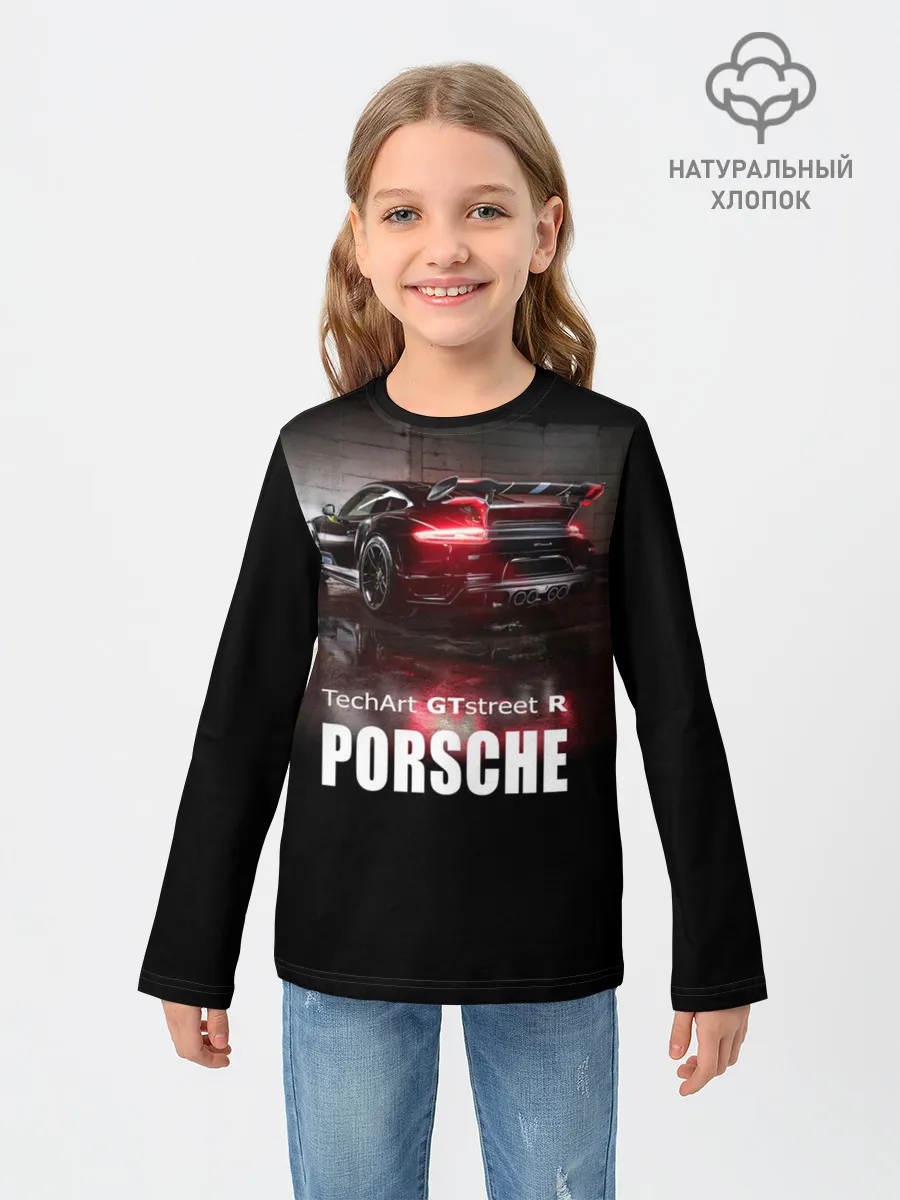 Детский лонгслив / Porsche GTstreet R