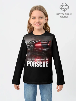 Детский лонгслив / Porsche GTstreet R