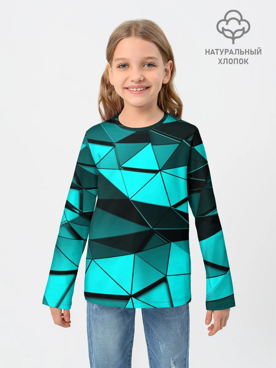 Детский лонгслив / Metalic collection