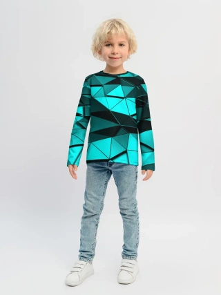Детский лонгслив / Metalic collection