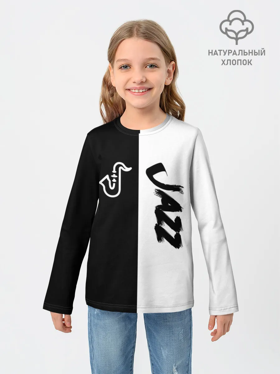 Детский лонгслив / Jazz