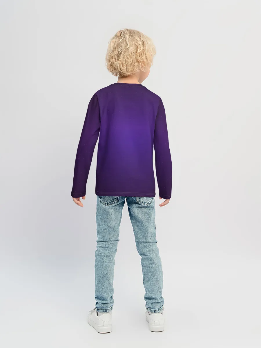 Детский лонгслив / Бабочка