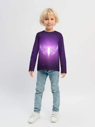 Детский лонгслив / Бабочка