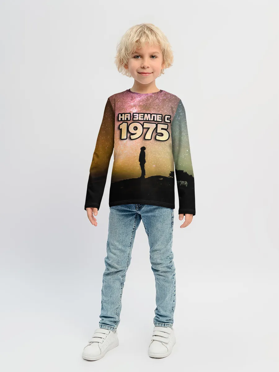 Детский лонгслив / На земле с 1975
