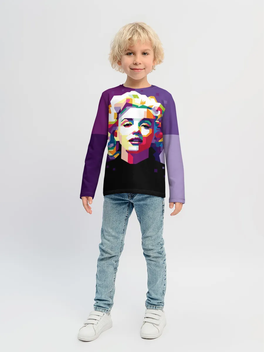 Детский лонгслив / Marilyn Monroe