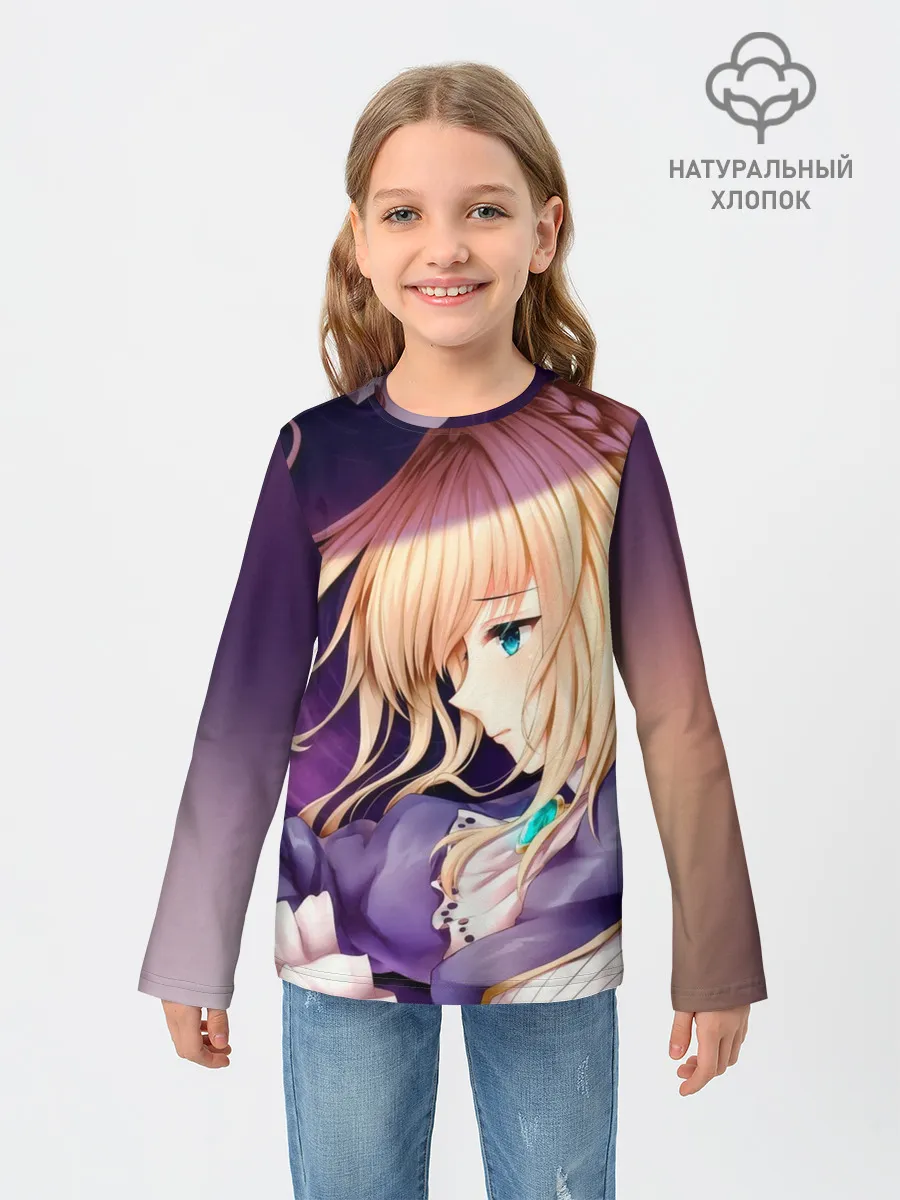 Детский лонгслив / Violet Evergarden