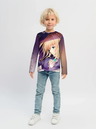 Детский лонгслив / Violet Evergarden