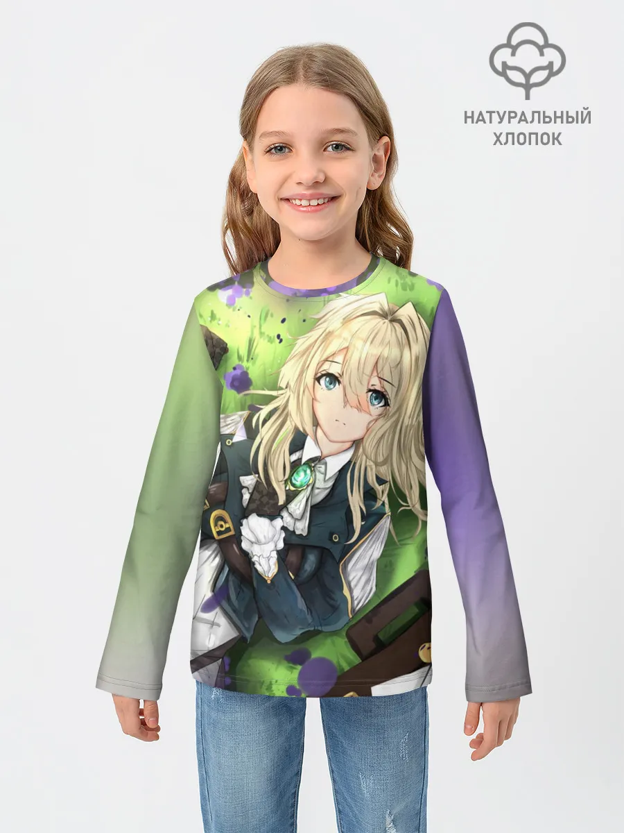 Детский лонгслив / Violet Evergarden