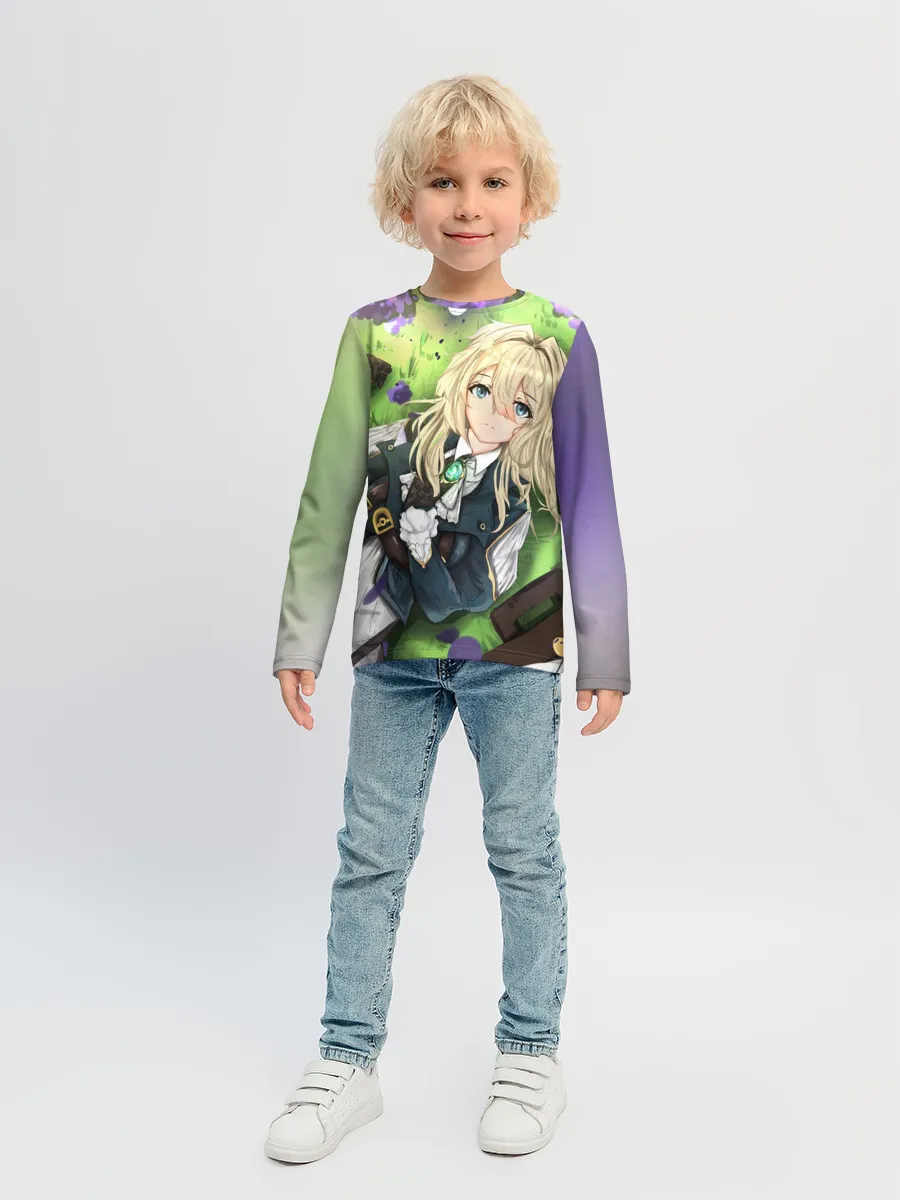 Детский лонгслив / Violet Evergarden