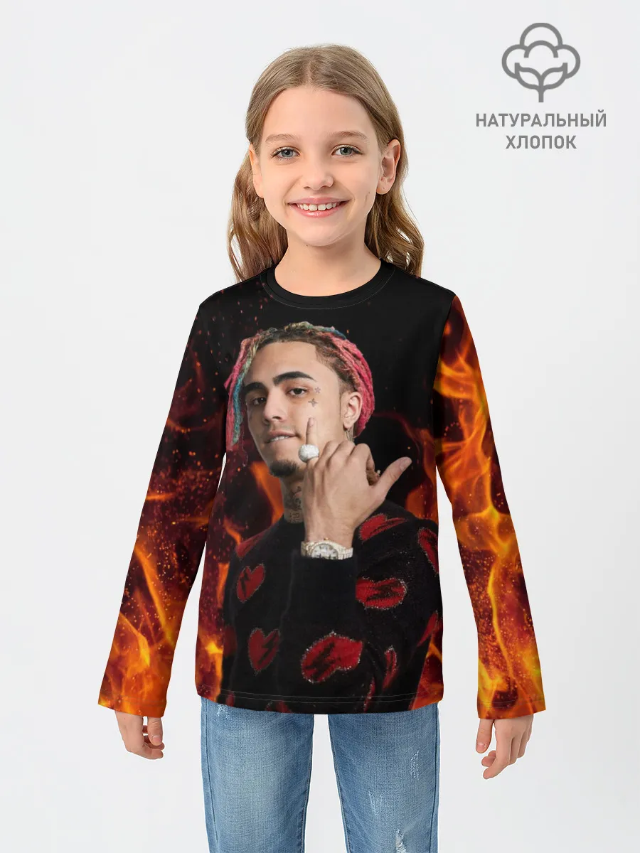 Детский лонгслив / Lil Pump - 103
