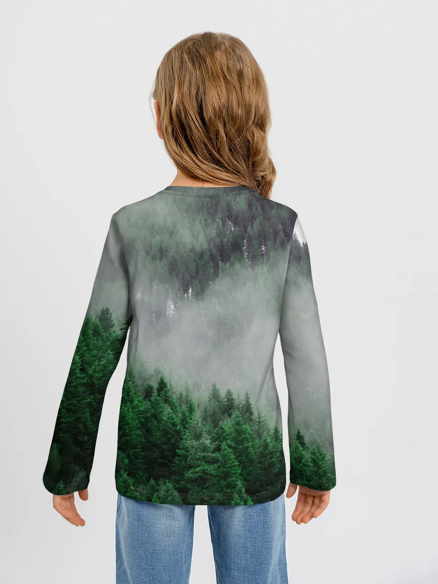 Детский лонгслив / Сибирь