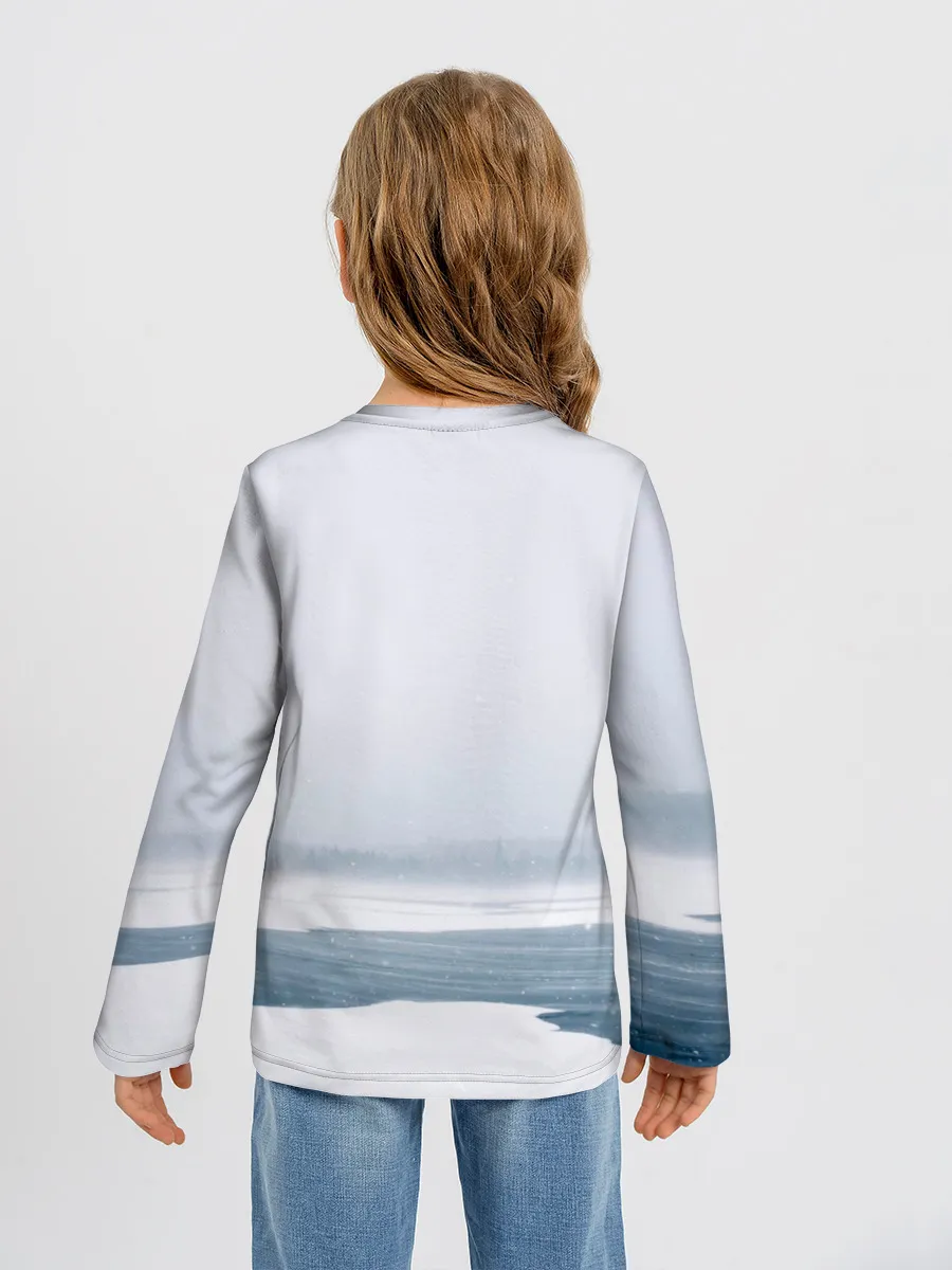 Детский лонгслив / Сибирь