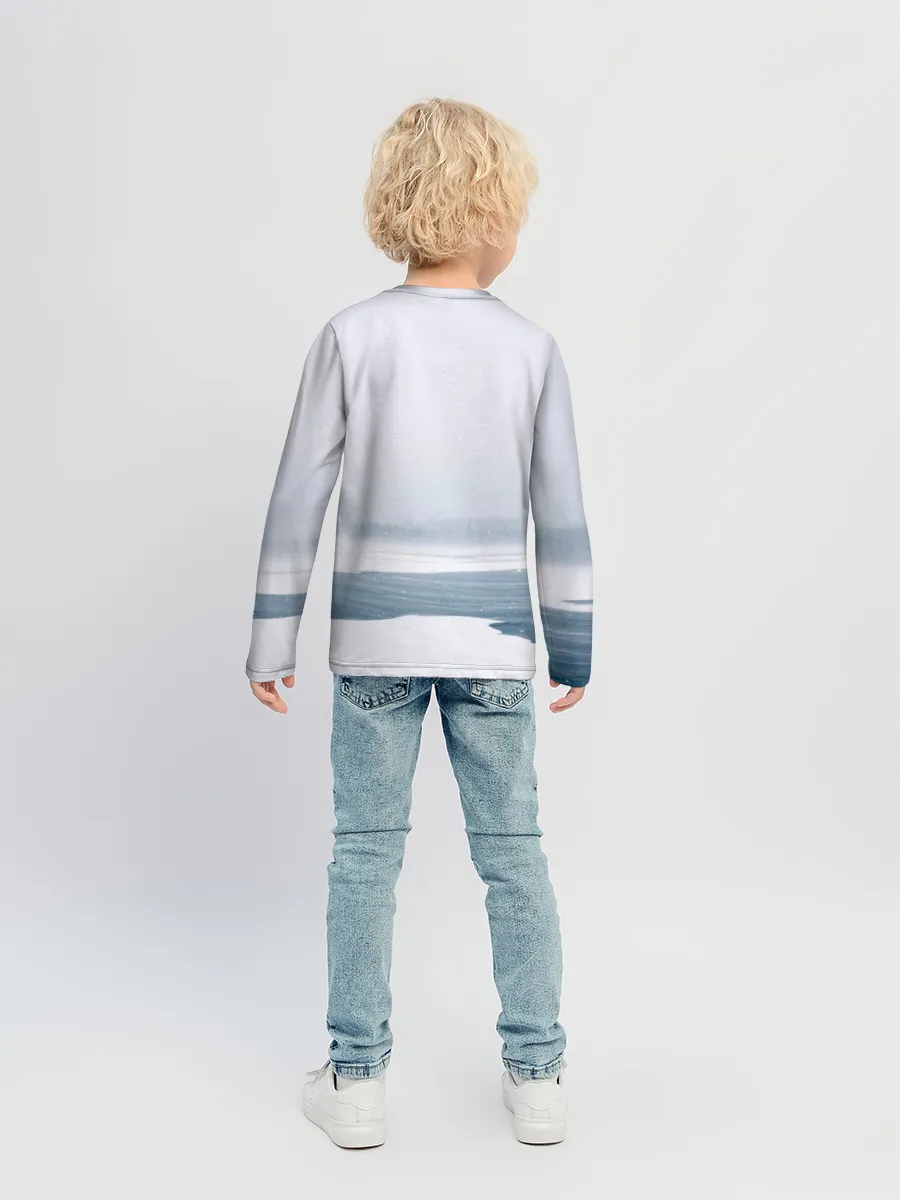 Детский лонгслив / Сибирь