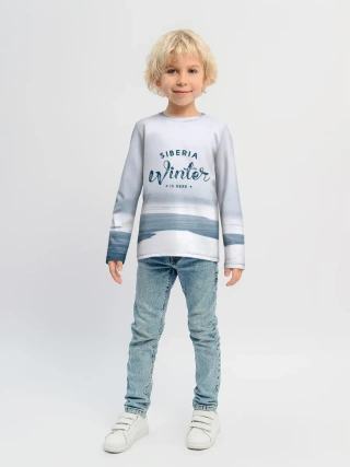 Детский лонгслив / Сибирь