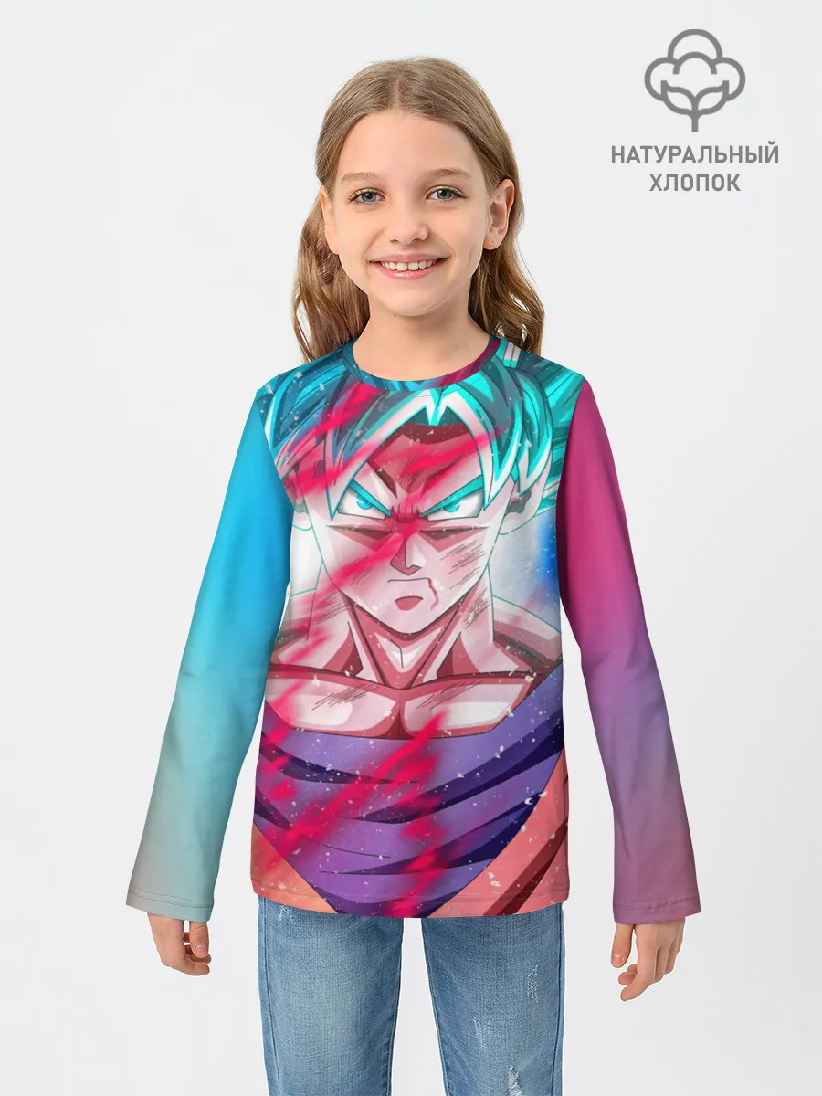 Детский лонгслив / Гоку