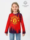Детский лонгслив / Манчестер Юнайтед