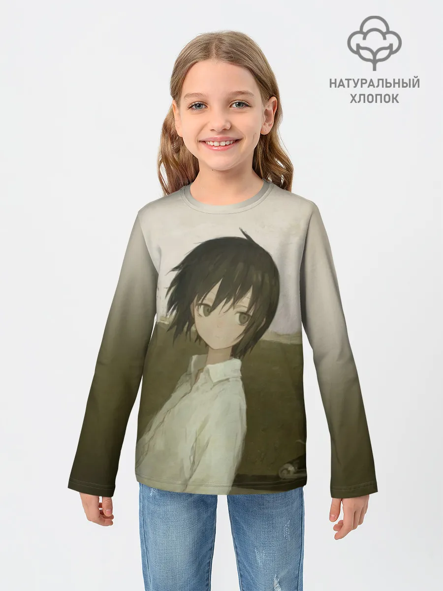 Детский лонгслив / Масло